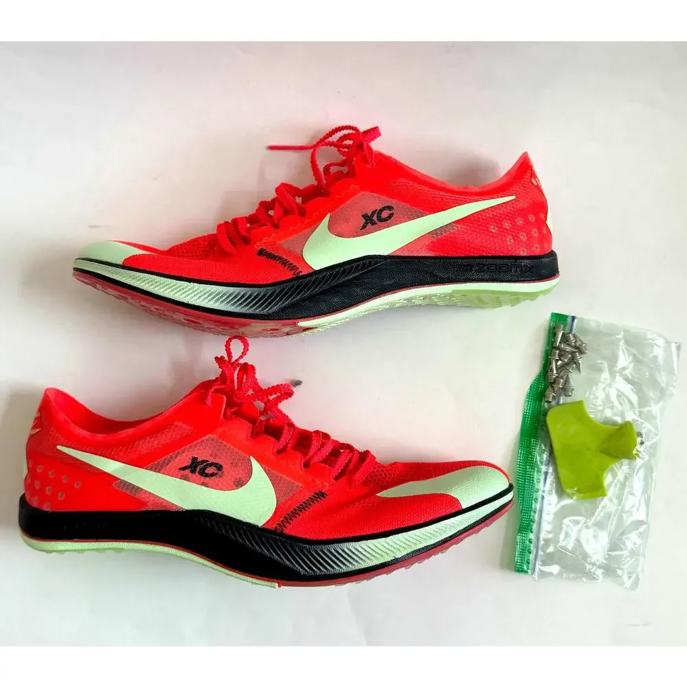 Nike Zoom Dragon Fly Cross Country XC Spikes Bright Crimson Mint Blast Size 11.5